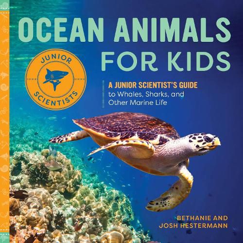 Cover image for Ocean Animals for Kids: A Junior Scientist's Guide to Whales, Sharks, and Other Marine Life