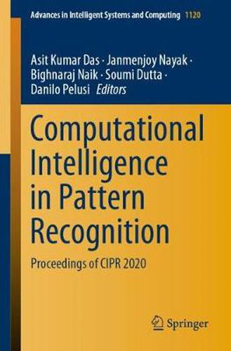 Cover image for Computational Intelligence in Pattern Recognition: Proceedings of CIPR 2020