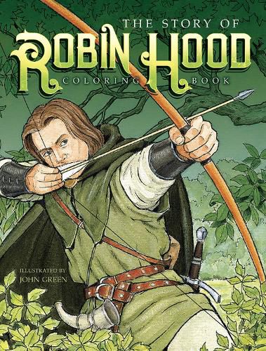 Cover image for The Story of Robin Hood Coloring Book