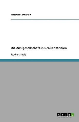 Cover image for Die Zivilgesellschaft in Grossbritannien