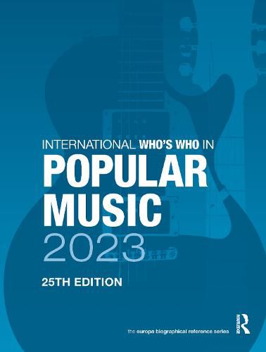 Cover image for International Who's Who in Popular Music 2023