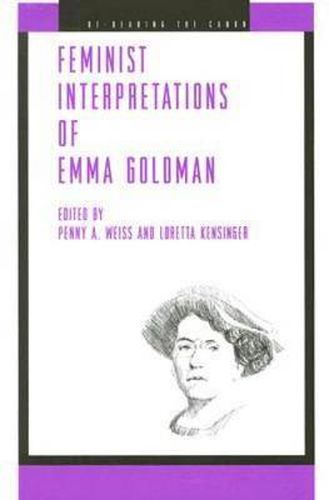 Cover image for Feminist Interpretations of Emma Goldman