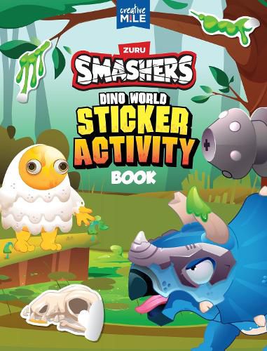 Cover image for Smashers Dino World Sticker Activity Book