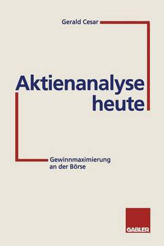 Cover image for Aktienanalyse heute: Gewinnmaximierung an der Boerse