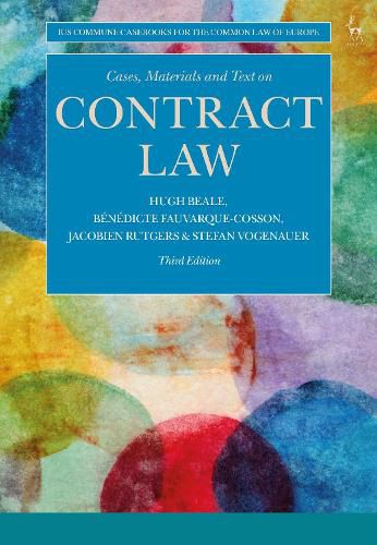 Cover image for Cases, Materials and Text on Contract Law