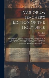 Cover image for Variorum Teacher's Edition of the Holy Bible