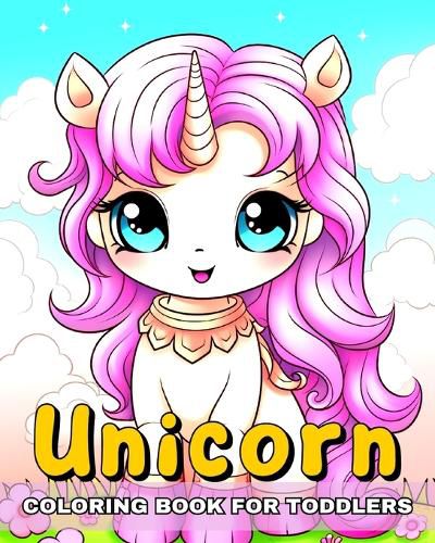 Cover image for Unicorn Coloring Book for Toddlers