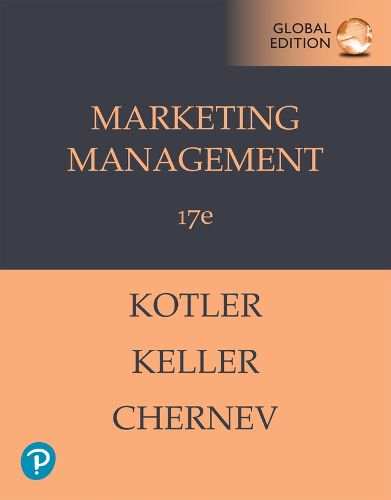 Cover image for Marketing Management -- Global Edition