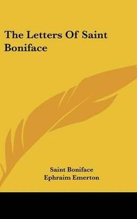 Cover image for The Letters of Saint Boniface