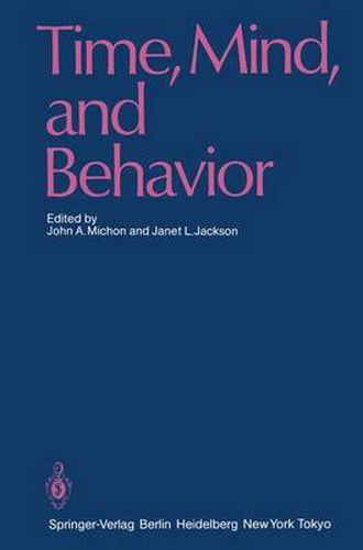 Cover image for Time, Mind, and Behavior