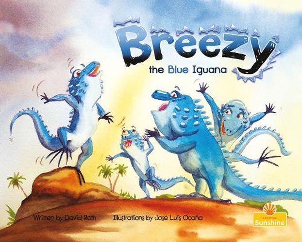 Cover image for Breezy the Blue Iguana