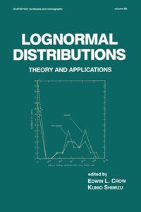 Cover image for Lognormal Distributions: Theory and Applications