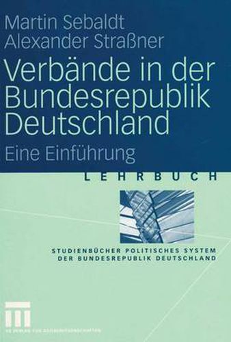 Cover image for Verbande in Der Bundesrepublik Deutschland