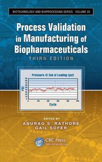 Cover image for Process Validation in Manufacturing of Biopharmaceuticals