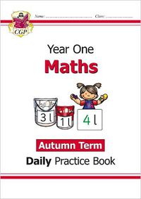 Cover image for KS1 Maths Year 1 Daily Practice Book: Autumn Term