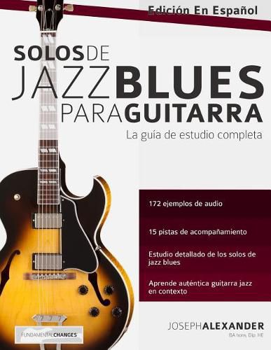Cover image for Solos de Jazz Blues Para Guitarra