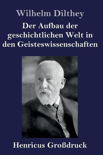 Cover image for Der Aufbau der geschichtlichen Welt in den Geisteswissenschaften (Grossdruck)