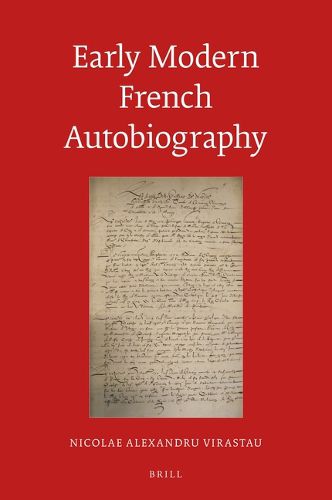 Cover image for Early Modern French Autobiography