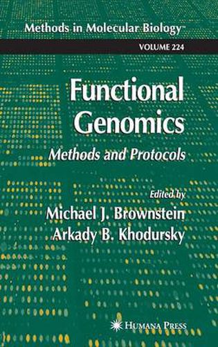 Cover image for Functional Genomics