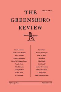 Cover image for The Greensboro Review: Number 111, Spring 2022