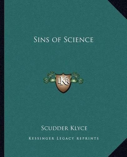 Cover image for Sins of Science