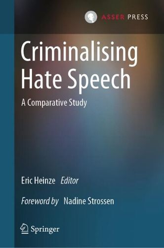 Cover image for Criminalising Hate Speech