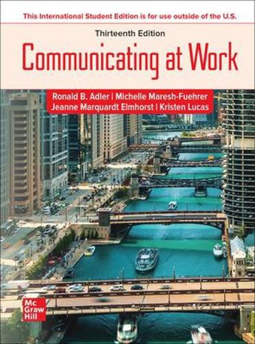 Cover image for ISE Communicating at Work