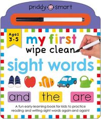 Cover image for My First Wipe Clean Sight Words