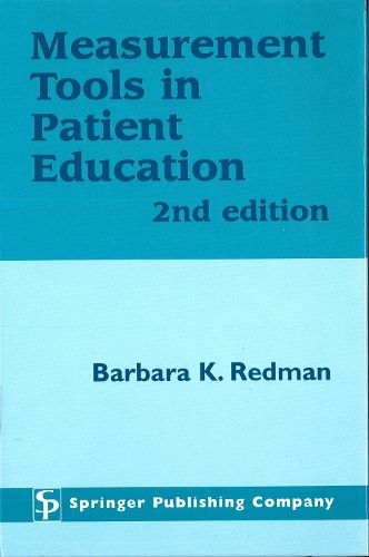 Cover image for Measurement Tools in Patient Education