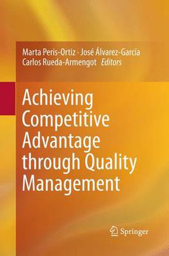 Cover image for Achieving Competitive Advantage through Quality Management