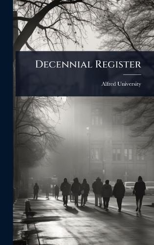 Cover image for Decennial Register