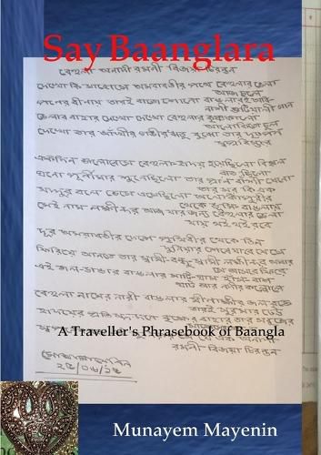 Cover image for Say Baanglara A Traveller's Phrasebook of Baangla