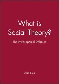 Cover image for What is Social Theory?: The Philosophical Debates