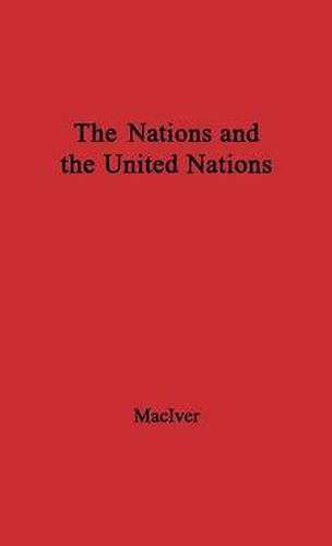 Cover image for The Nations and the United Nations