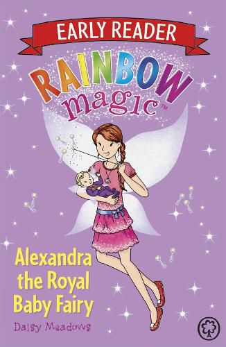 Cover image for Rainbow Magic Early Reader: Alexandra the Royal Baby Fairy