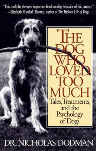 Cover image for The Dog Who Loved Too Much: Tales, Treatments, and the Psychology of Dogs