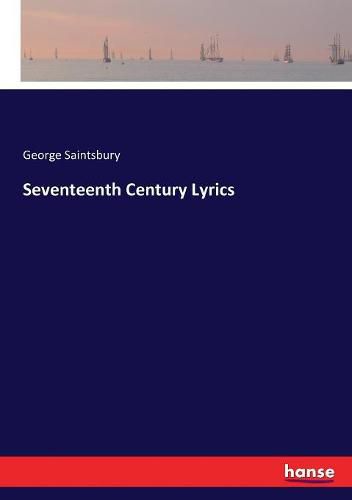 Cover image for Seventeenth Century Lyrics