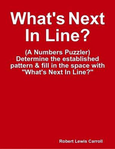 What's Next In Line?