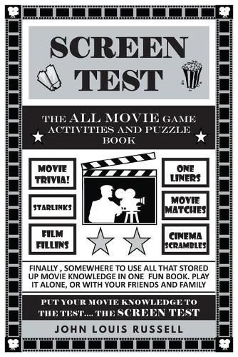 Cover image for Screen Test: The All Movie Game Activities and Puzzle Book