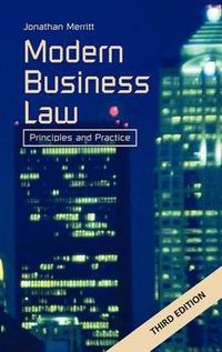 Cover image for Modern Business Law: Principles and Practice