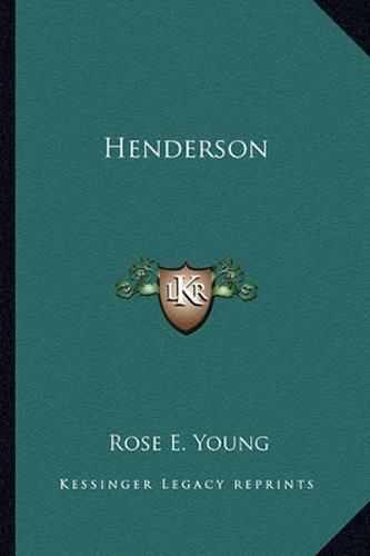 Cover image for Henderson