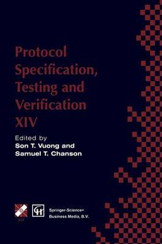 Cover image for Protocol Specification, Testing and Verification XIV