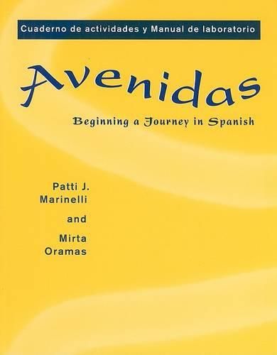 Cover image for Workbook/Lab Manual for Avenidas: Beginning a Journey in Spanish