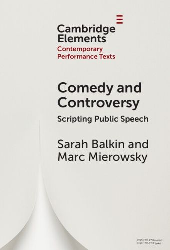 Cover image for Comedy and Controversy