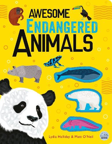 Cover image for Awesome Endangered Animals