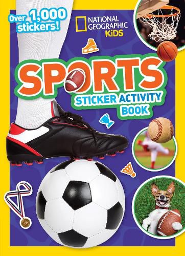 Cover image for Sports Sticker Activity Book: Over 1,000 Stickers!