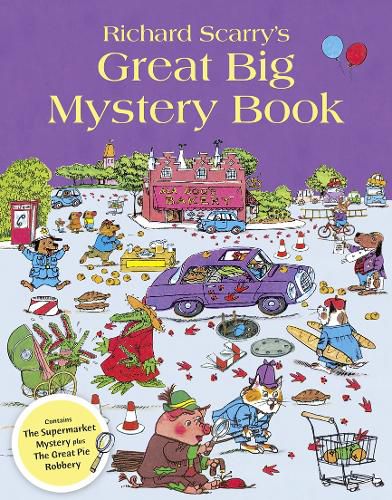 Cover image for Richard Scarry's Great Big Mystery Book