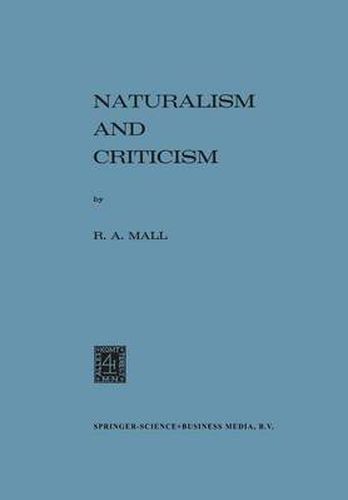 Cover image for Naturalism and Criticism