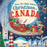 Cover image for 'Twas the Night Before Christmas in Canada