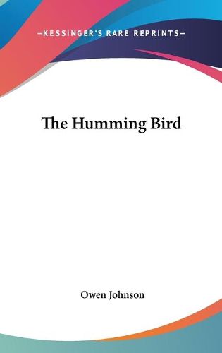 Cover image for The Humming Bird